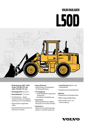 Încărcătoare pe roți Volvo L 50 D
