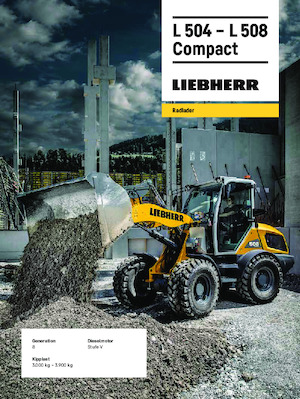 Încărcătoare pe roți Liebherr L 504 Compact