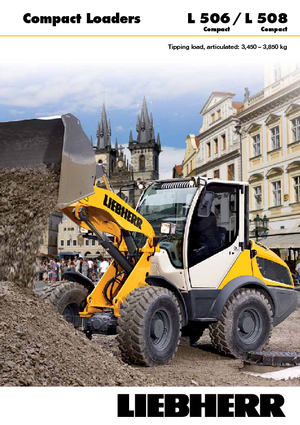 Încărcătoare pe roți Liebherr L 506 Compact