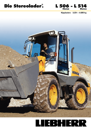 Încărcătoare pe roți Liebherr L 508 Stereo