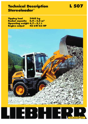 Încărcătoare pe roți Liebherr L 507