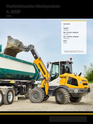 Încărcătoare pe roți Liebherr L 509 Tele