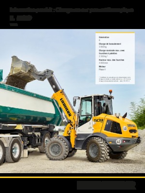 Încărcătoare pe roți Liebherr L 509 Tele