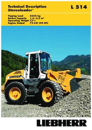 Încărcătoare pe roți Liebherr L 514