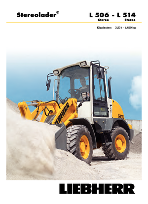 Încărcătoare pe roți Liebherr L 506 Stereo