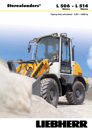 Încărcătoare pe roți Liebherr L 514 Stereo