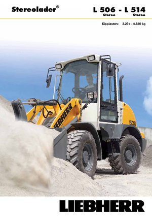 Încărcătoare pe roți Liebherr L 514 Stereo