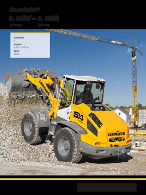 Încărcătoare pe roți Liebherr L 514 Stereo
