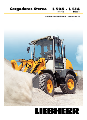 Încărcătoare pe roți Liebherr L 514 Z-Stereo