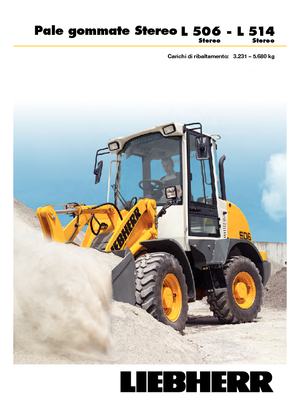 Încărcătoare pe roți Liebherr L 514 Z-Stereo