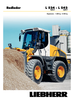 Încărcătoare pe roți Liebherr L 524 P 2 plus 1