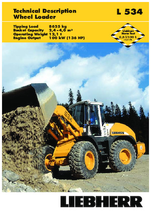 Încărcătoare pe roți Liebherr L 534