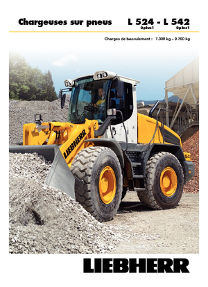 Încărcătoare pe roți Liebherr L 524 P