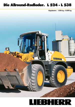 Încărcătoare pe roți Liebherr L 534 P