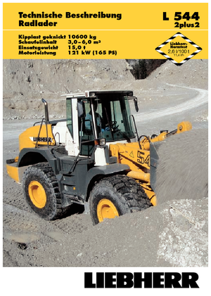 Încărcătoare pe roți Liebherr L 544