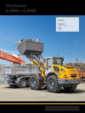 Încărcătoare pe roți Liebherr L 538