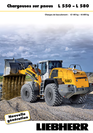 Încărcătoare pe roți Liebherr L 550