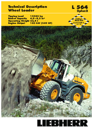 Încărcătoare pe roți Liebherr L 564 2+2