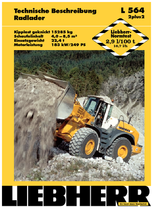 Încărcătoare pe roți Liebherr L 564