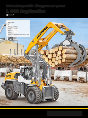 Încărcătoare pe roți Liebherr L 580 LogHandler XPower