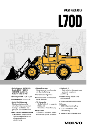 Încărcătoare pe roți Volvo L 70 D
