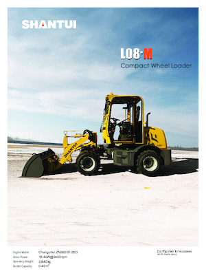 Încărcătoare pe roți Shantui L08-M 