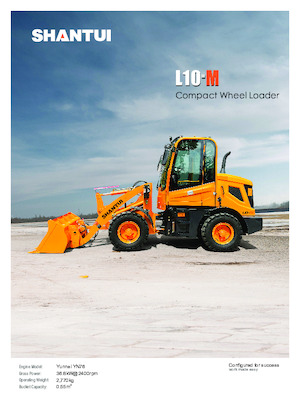 Încărcătoare pe roți Shantui L10-M 