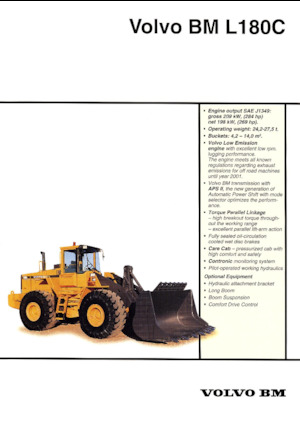 Încărcătoare pe roți Volvo L180CH-L