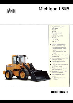 Încărcătoare pe roți Michigan L50B
