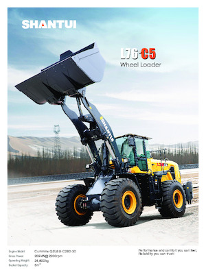 Încărcătoare pe roți Shantui L76-C5 