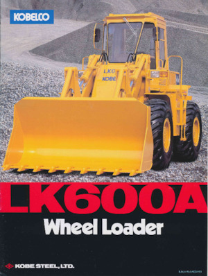 Încărcătoare pe roți Kobelco LK600A