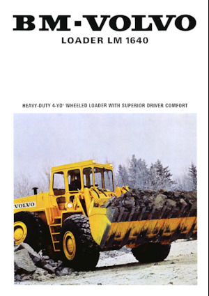Încărcătoare pe roți Volvo LM1640