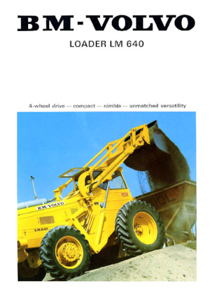 Încărcătoare pe roți Volvo LM640