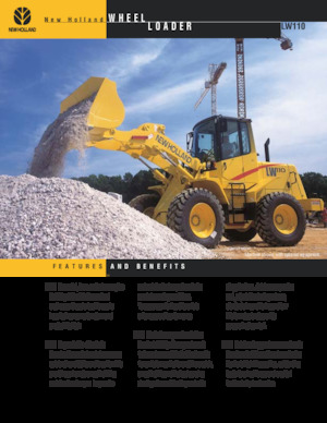 Încărcătoare pe roți New Holland LW 110