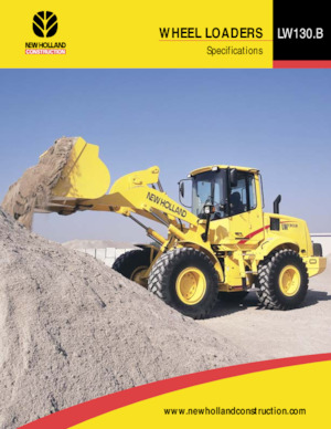 Încărcătoare pe roți New Holland LW130 B