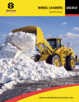 Încărcătoare pe roți New Holland LW230 B