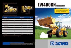 Încărcătoare pe roți XCMG LW400KN