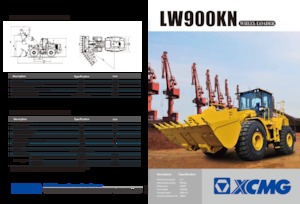 Încărcătoare pe roți XCMG LW900KN