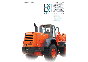 Încărcătoare pe roți Hitachi LX 145 E