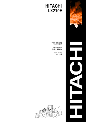 Încărcătoare pe roți Hitachi LX 210 E