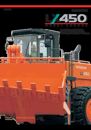 Încărcătoare pe roți Hitachi LX 450