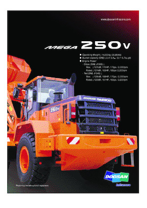 Încărcătoare pe roți Doosan Mega 250 V