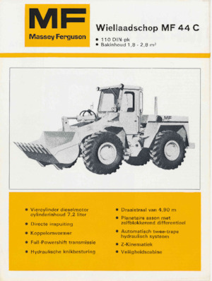 Încărcătoare pe roți Massey Ferguson MF 44C