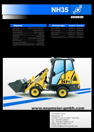 Încărcătoare pe roți Neumeier NH35