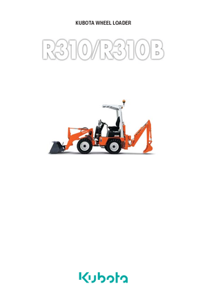 Încărcătoare pe roți Kubota R310 B