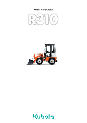 Încărcătoare pe roți Kubota R310