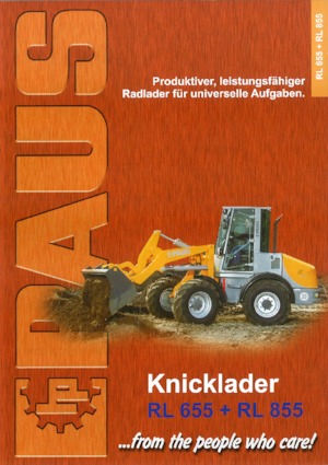 Încărcătoare pe roți Paus RL 855