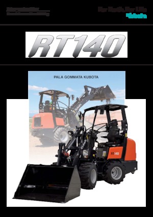 Încărcătoare pe roți Kubota RT140
