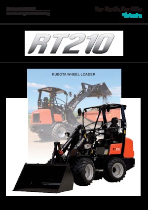 Încărcătoare pe roți Kubota RT210