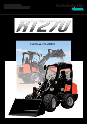 Încărcătoare pe roți Kubota RT270